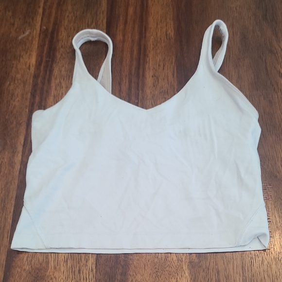 Lululemon Align Tank Top Sports Bra Workout Designer Bra Ladies Size 2 - Picture 3 of 4